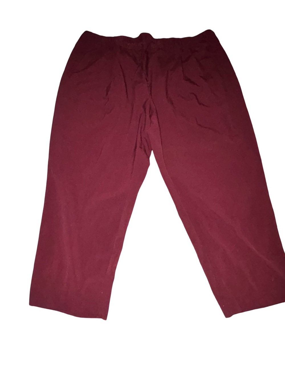 Old Navy Women's Straight Leg Billie Pants in Maroon